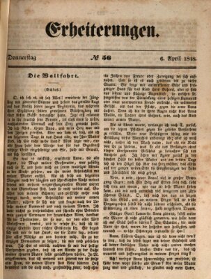 Erheiterungen (Aschaffenburger Zeitung) Donnerstag 6. April 1848