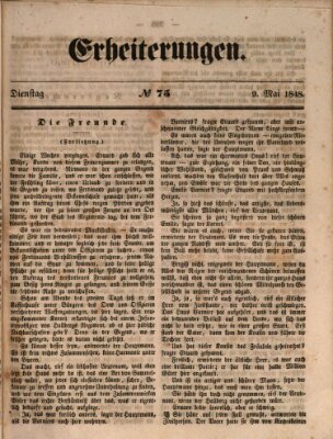 Erheiterungen (Aschaffenburger Zeitung) Dienstag 9. Mai 1848