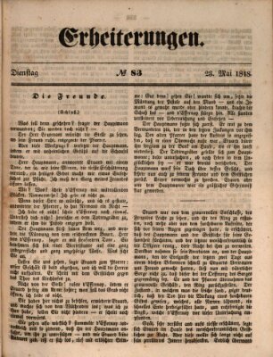 Erheiterungen (Aschaffenburger Zeitung) Dienstag 23. Mai 1848