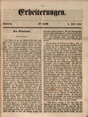 Erheiterungen (Aschaffenburger Zeitung) Sonntag 9. Juli 1848