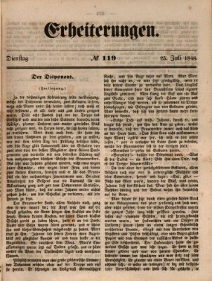 Erheiterungen (Aschaffenburger Zeitung) Dienstag 25. Juli 1848