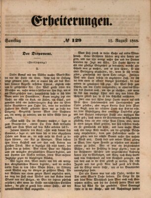 Erheiterungen (Aschaffenburger Zeitung) Samstag 12. August 1848