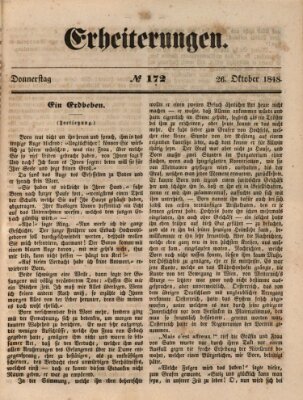 Erheiterungen (Aschaffenburger Zeitung) Donnerstag 26. Oktober 1848