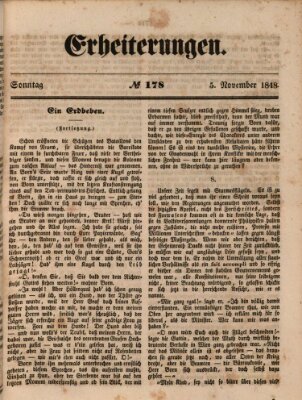 Erheiterungen (Aschaffenburger Zeitung) Sonntag 5. November 1848