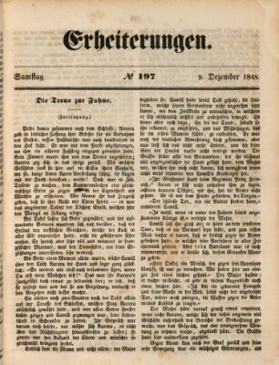 Erheiterungen (Aschaffenburger Zeitung) Samstag 9. Dezember 1848