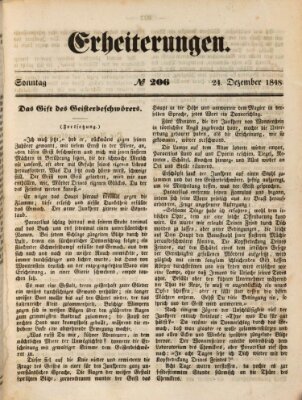 Erheiterungen (Aschaffenburger Zeitung) Sonntag 24. Dezember 1848