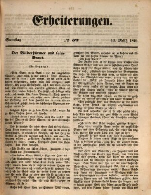 Erheiterungen (Aschaffenburger Zeitung) Samstag 10. März 1849