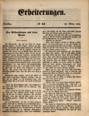 Erheiterungen (Aschaffenburger Zeitung) Dienstag 20. März 1849