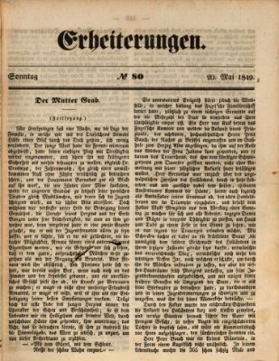 Erheiterungen (Aschaffenburger Zeitung) Sonntag 20. Mai 1849