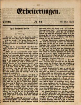 Erheiterungen (Aschaffenburger Zeitung) Sonntag 27. Mai 1849