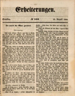 Erheiterungen (Aschaffenburger Zeitung) Samstag 25. August 1849
