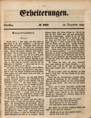 Erheiterungen (Aschaffenburger Zeitung) Dienstag 25. Dezember 1849