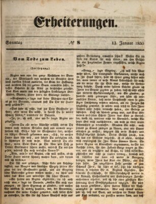 Erheiterungen (Aschaffenburger Zeitung) Sonntag 13. Januar 1850