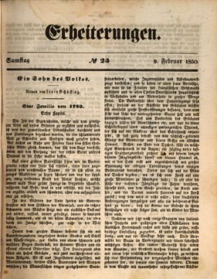 Erheiterungen (Aschaffenburger Zeitung) Samstag 9. Februar 1850