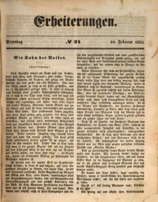 Erheiterungen (Aschaffenburger Zeitung) Sonntag 10. Februar 1850