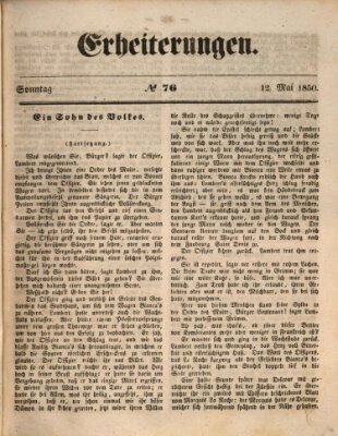 Erheiterungen (Aschaffenburger Zeitung) Sonntag 12. Mai 1850