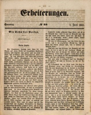 Erheiterungen (Aschaffenburger Zeitung) Sonntag 2. Juni 1850