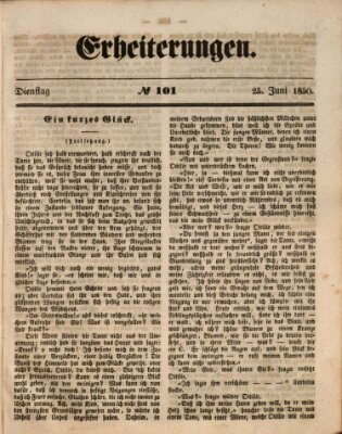 Erheiterungen (Aschaffenburger Zeitung) Dienstag 25. Juni 1850