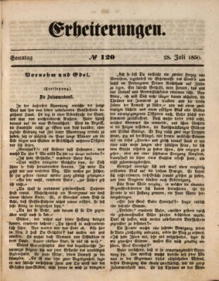 Erheiterungen (Aschaffenburger Zeitung) Sonntag 28. Juli 1850