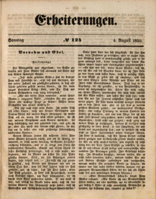 Erheiterungen (Aschaffenburger Zeitung) Sonntag 4. August 1850