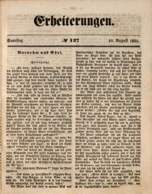 Erheiterungen (Aschaffenburger Zeitung) Samstag 10. August 1850