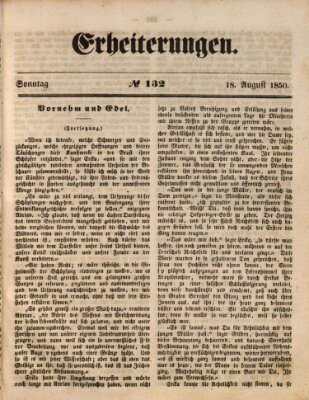 Erheiterungen (Aschaffenburger Zeitung) Sonntag 18. August 1850