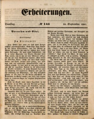 Erheiterungen (Aschaffenburger Zeitung) Dienstag 10. September 1850