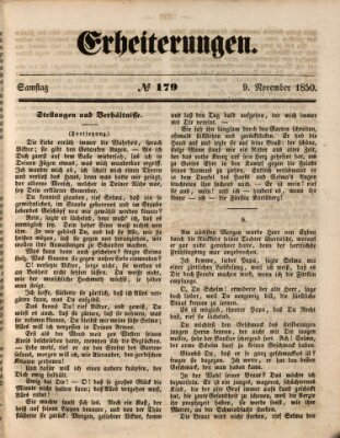 Erheiterungen (Aschaffenburger Zeitung) Samstag 9. November 1850