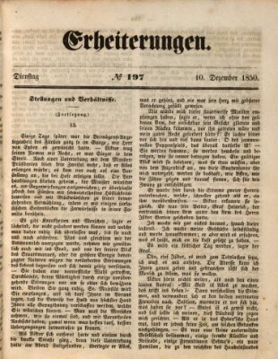 Erheiterungen (Aschaffenburger Zeitung) Dienstag 10. Dezember 1850