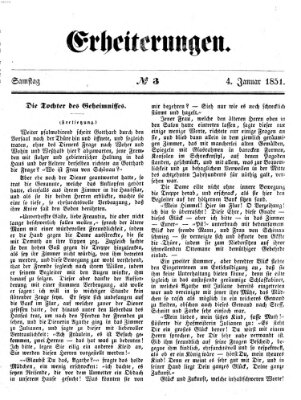 Erheiterungen (Aschaffenburger Zeitung) Samstag 4. Januar 1851