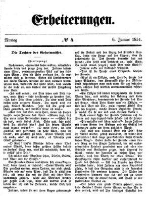 Erheiterungen (Aschaffenburger Zeitung) Montag 6. Januar 1851