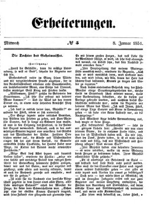 Erheiterungen (Aschaffenburger Zeitung) Mittwoch 8. Januar 1851