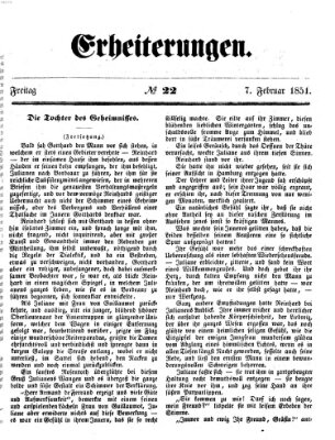 Erheiterungen (Aschaffenburger Zeitung) Freitag 7. Februar 1851