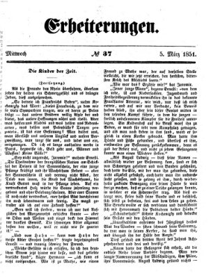 Erheiterungen (Aschaffenburger Zeitung) Mittwoch 5. März 1851