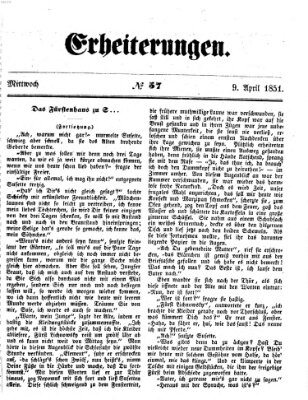 Erheiterungen (Aschaffenburger Zeitung) Mittwoch 9. April 1851