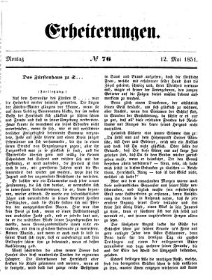 Erheiterungen (Aschaffenburger Zeitung) Montag 12. Mai 1851