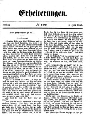 Erheiterungen (Aschaffenburger Zeitung) Freitag 4. Juli 1851