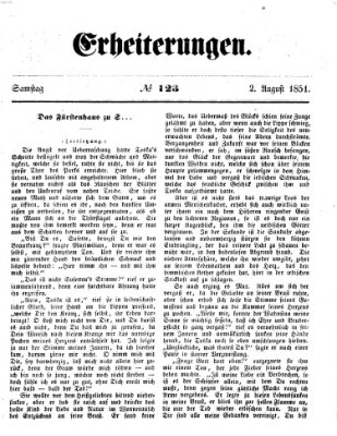 Erheiterungen (Aschaffenburger Zeitung) Samstag 2. August 1851