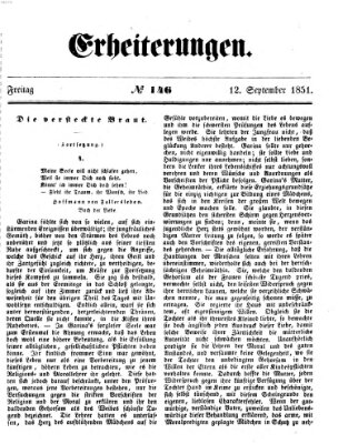 Erheiterungen (Aschaffenburger Zeitung) Freitag 12. September 1851