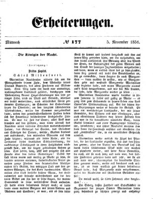 Erheiterungen (Aschaffenburger Zeitung) Mittwoch 5. November 1851