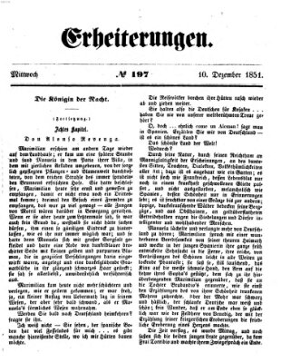 Erheiterungen (Aschaffenburger Zeitung) Mittwoch 10. Dezember 1851