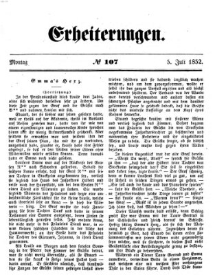 Erheiterungen (Aschaffenburger Zeitung) Montag 5. Juli 1852