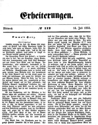 Erheiterungen (Aschaffenburger Zeitung) Mittwoch 14. Juli 1852