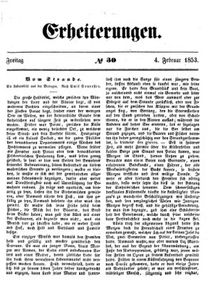 Erheiterungen (Aschaffenburger Zeitung) Freitag 4. Februar 1853