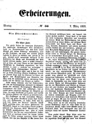 Erheiterungen (Aschaffenburger Zeitung) Montag 7. März 1853