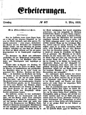 Erheiterungen (Aschaffenburger Zeitung) Dienstag 8. März 1853