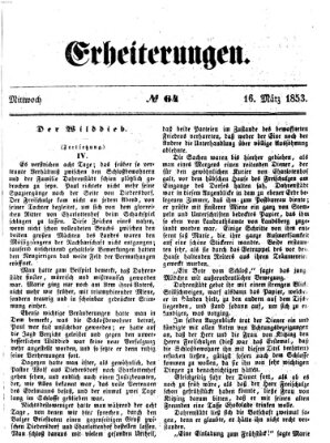 Erheiterungen (Aschaffenburger Zeitung) Mittwoch 16. März 1853