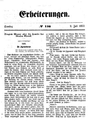 Erheiterungen (Aschaffenburger Zeitung) Samstag 2. Juli 1853