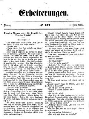 Erheiterungen (Aschaffenburger Zeitung) Montag 4. Juli 1853