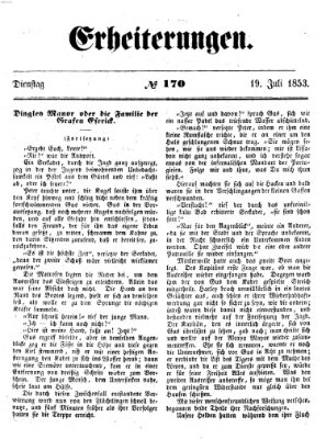 Erheiterungen (Aschaffenburger Zeitung) Dienstag 19. Juli 1853